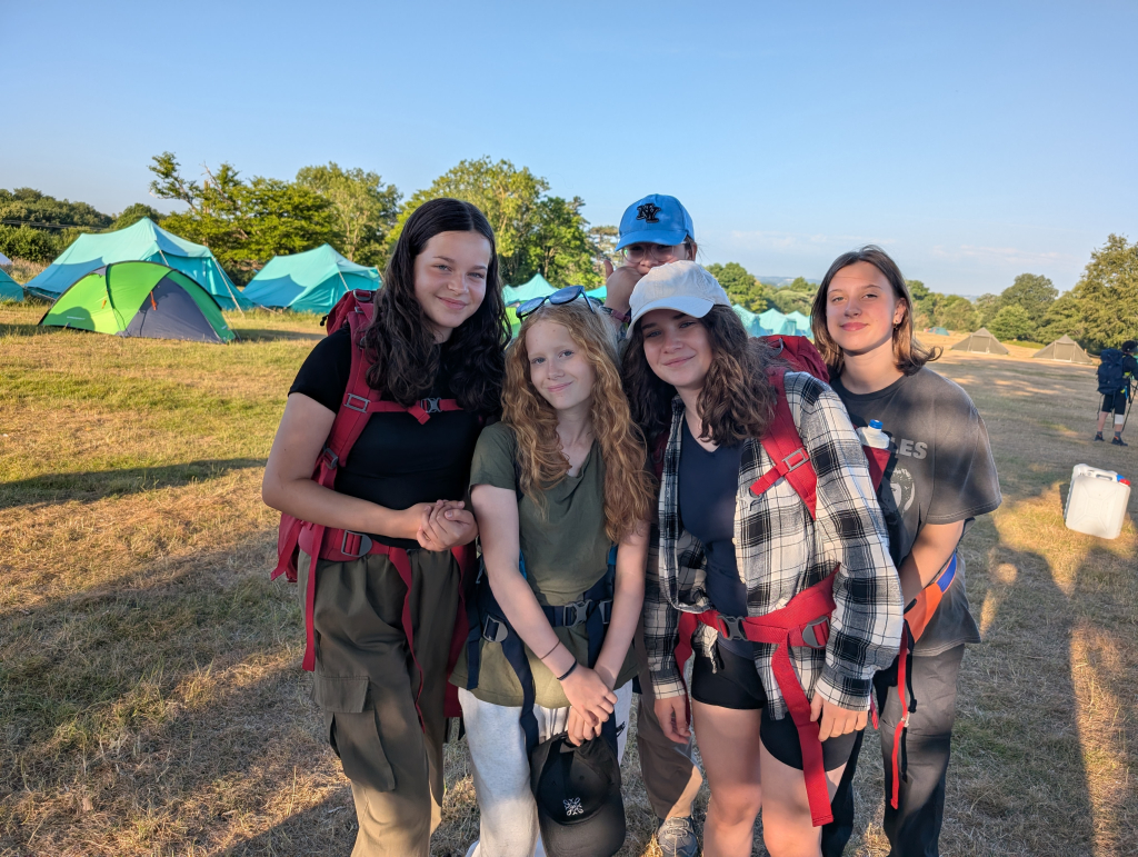 DofE students girls