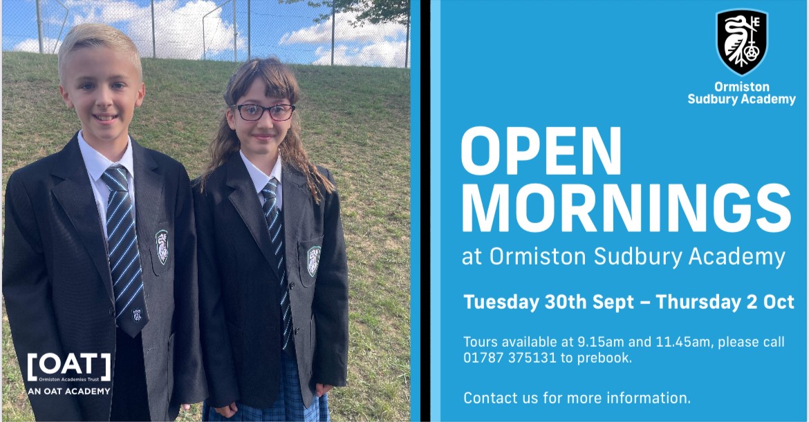 Open Morning Tours for Year 6 Parents