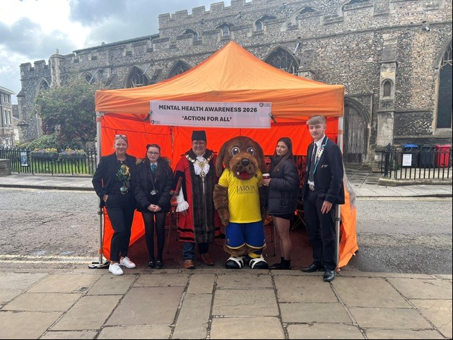 Wellbeing Ambassadors on tour for Mental Health Awareness Week