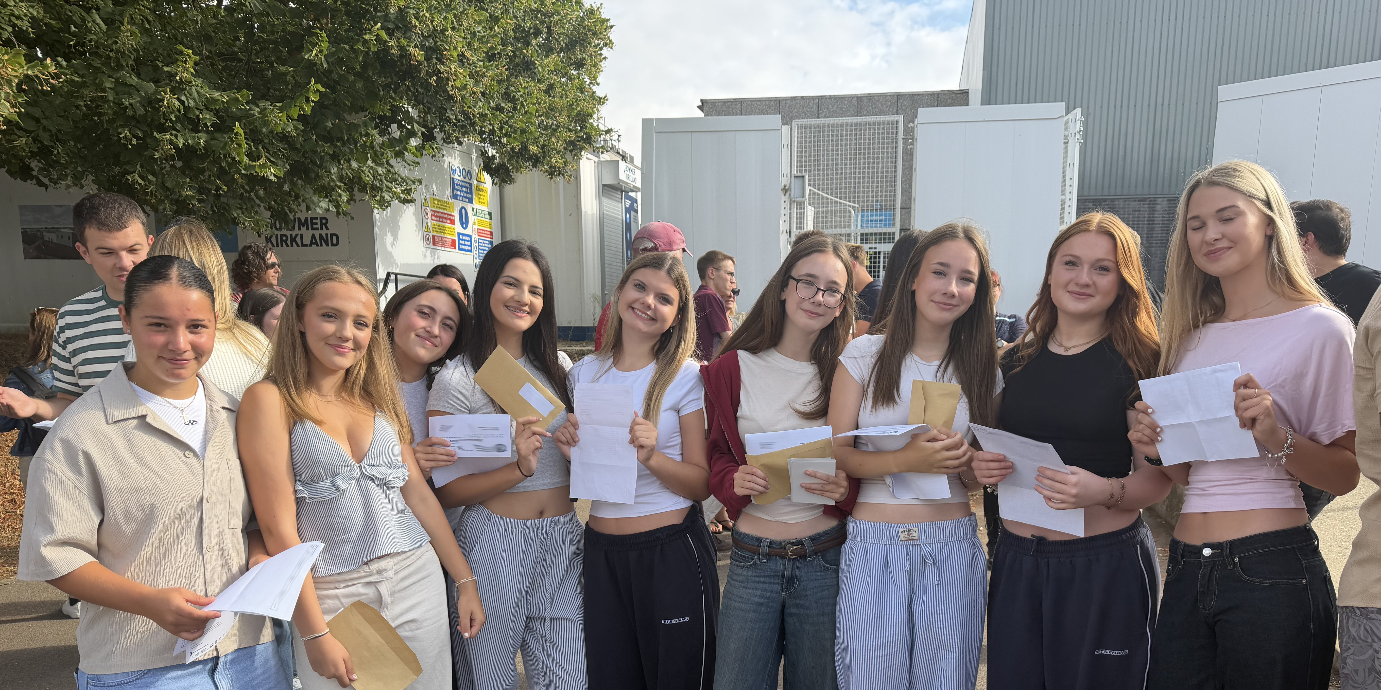 GCSE results proudly collected by students at Ormiston Sudbury Academy