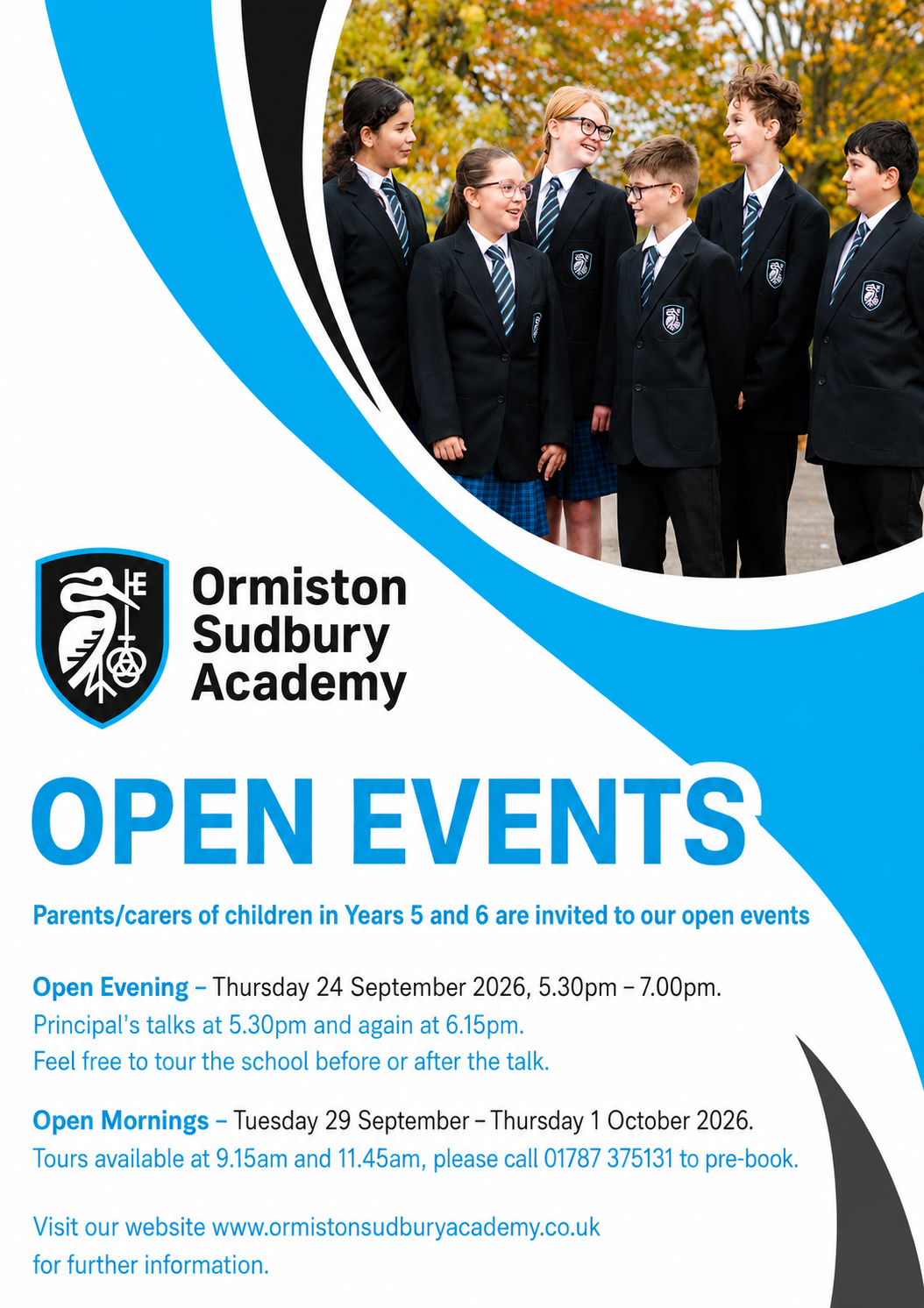 Open Morning Tours for Year 6 Parents